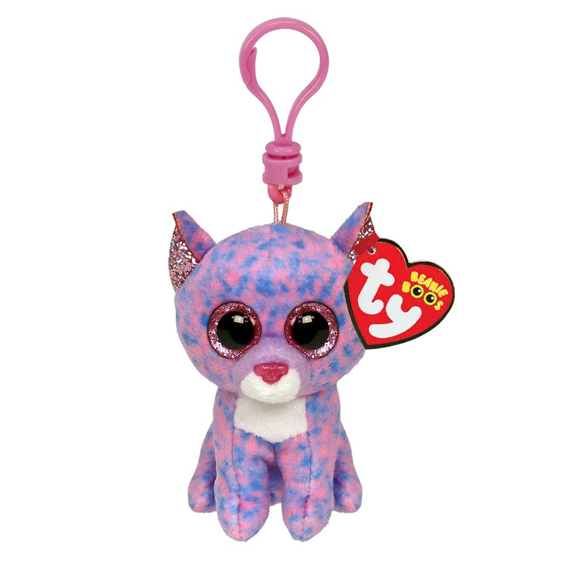 TY Beanie Boos Key Clip – Cassidy Lavender Cat