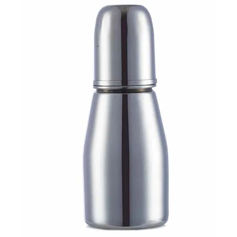 VParents Stainless Steel Feeding Bottle – 250 ml