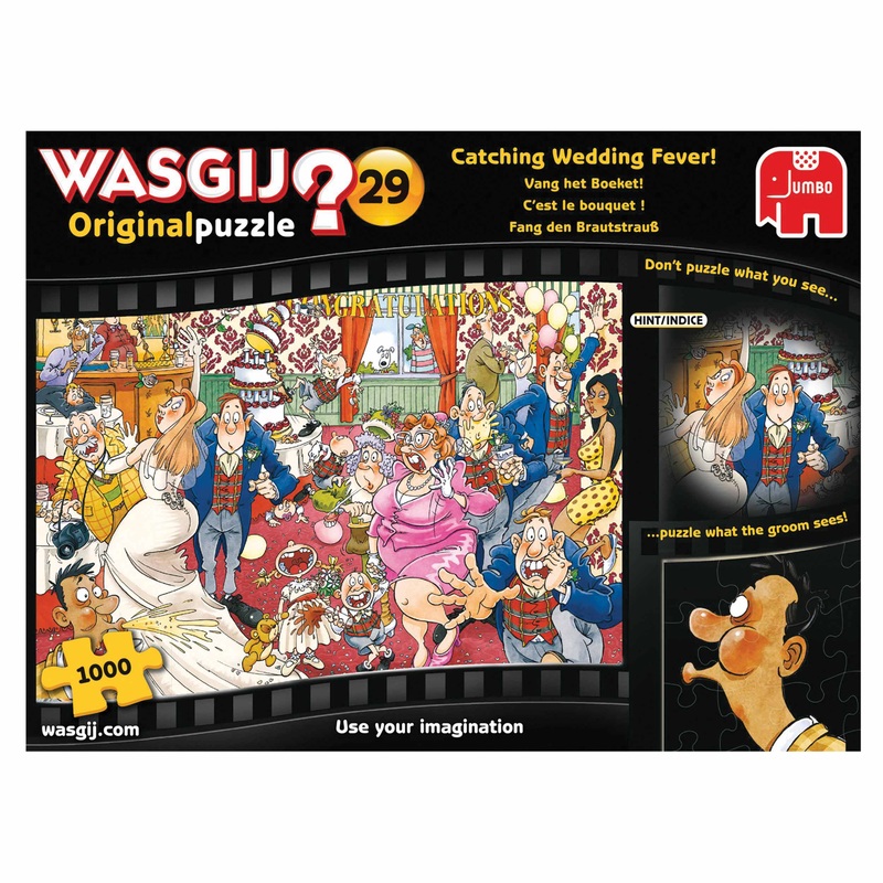 Wasgij 1000pc Catching Wedding Fever