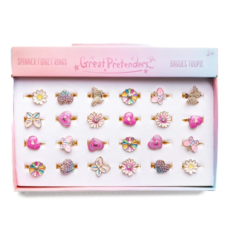 Great Pretenders 84521 Girl Spinner Fidget Ring