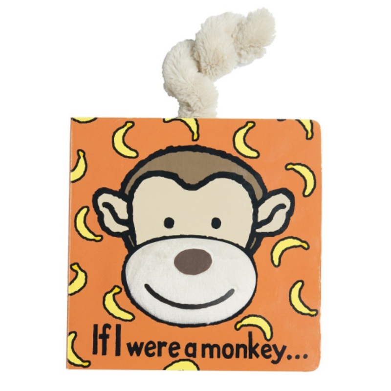 Jellycat If I Were a Monkey Book *