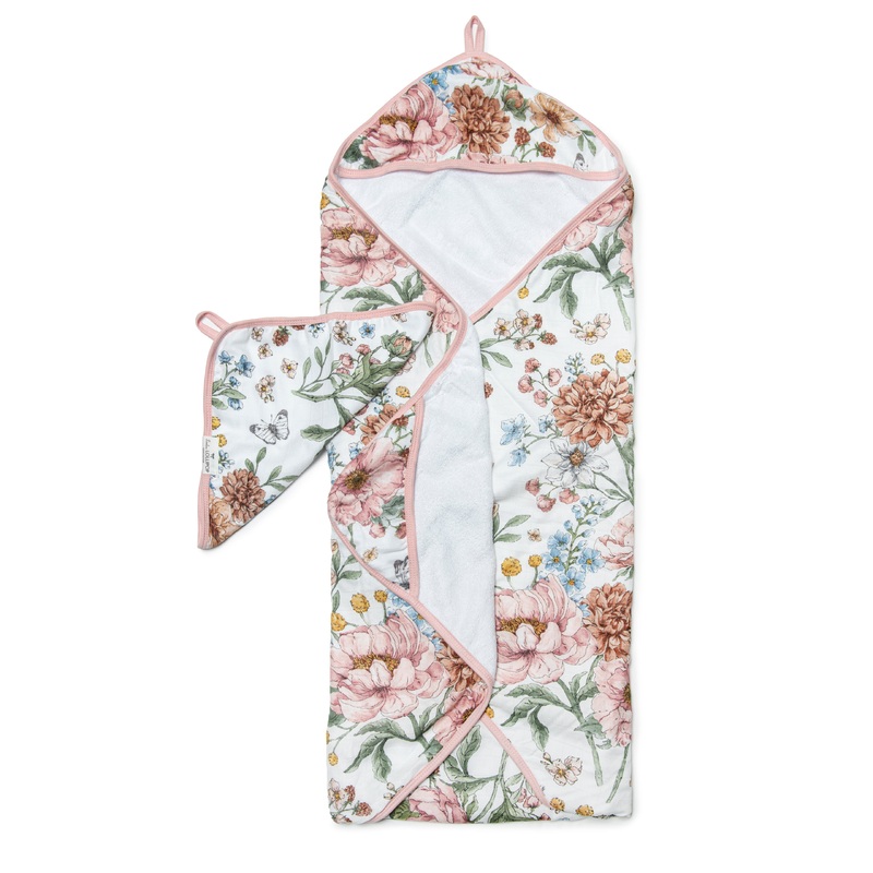 Loulou Lollipop Hooded Towel Set – Secret Garden