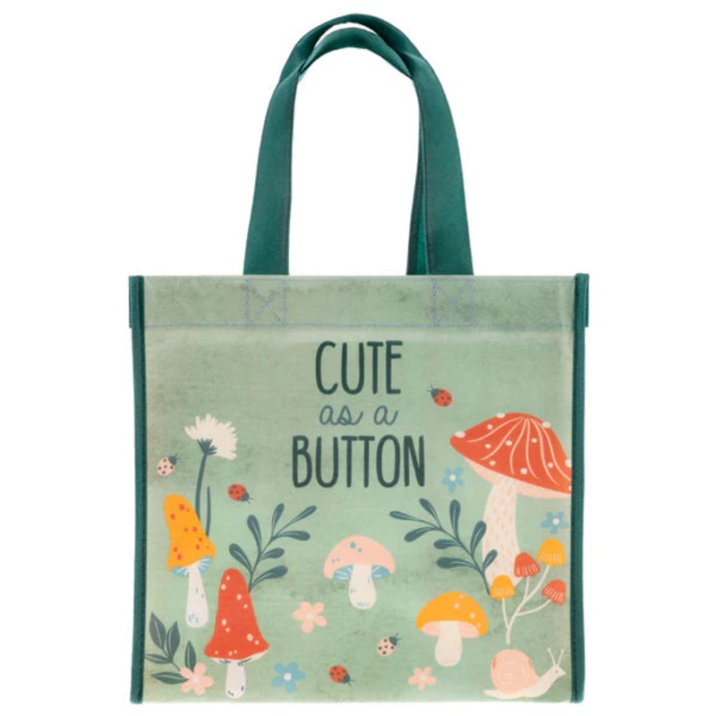 Stephen Joseph Recycled Gift Bag Mushroom Medium