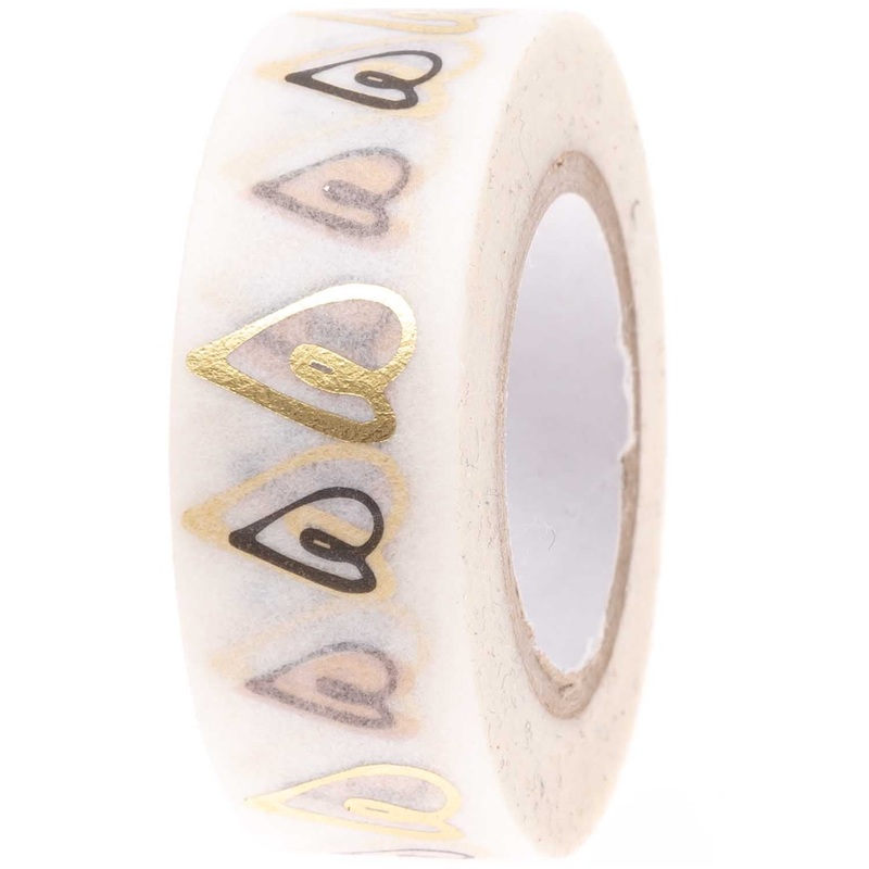 Washi Tape | Hearts Powder