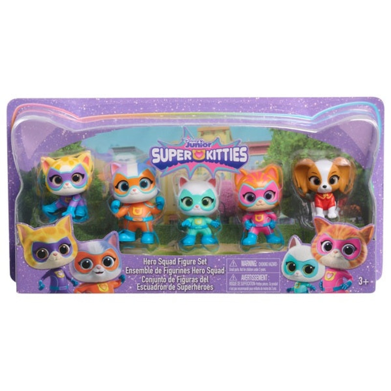 Super Kitties – Hero Squad Figure Set