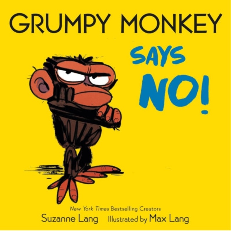 Grumpy Monkey Says No! Board Book