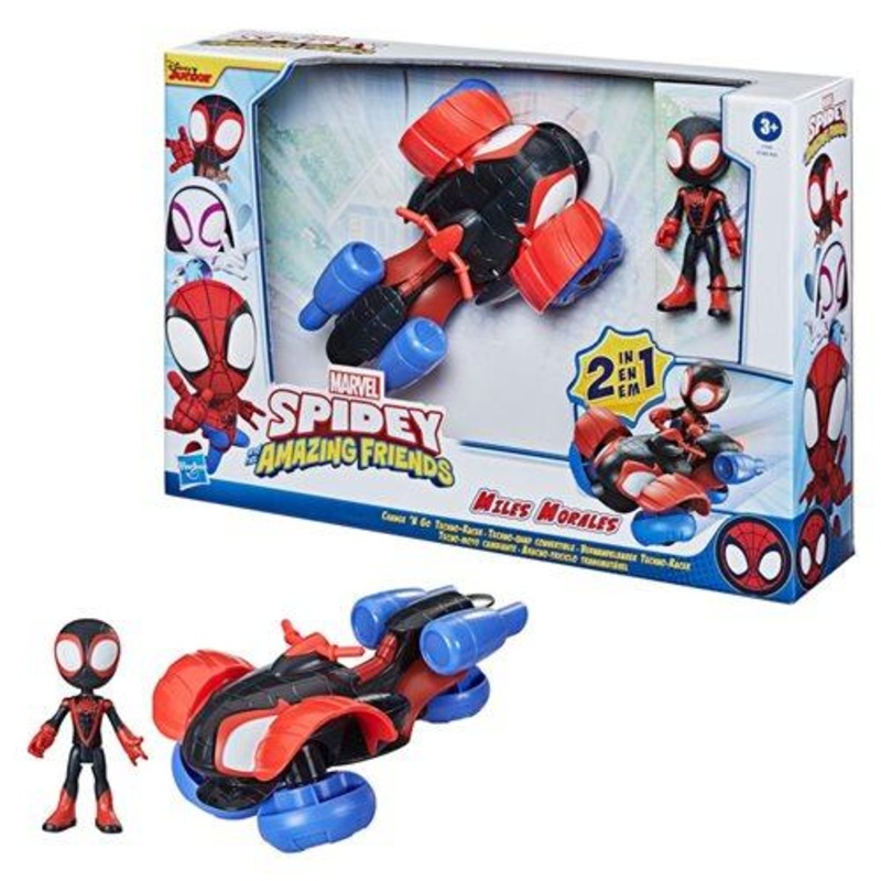 Spidey and His Amazing Friends – Change N Go Techno-Racer