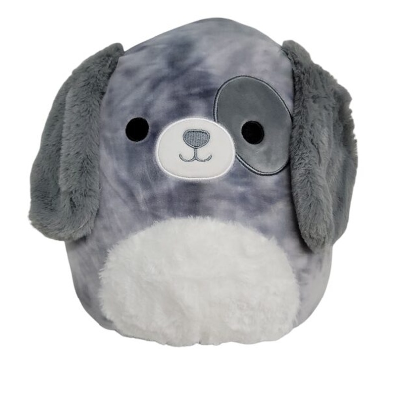 Squishmallows 12 Gustavus Grey Dog