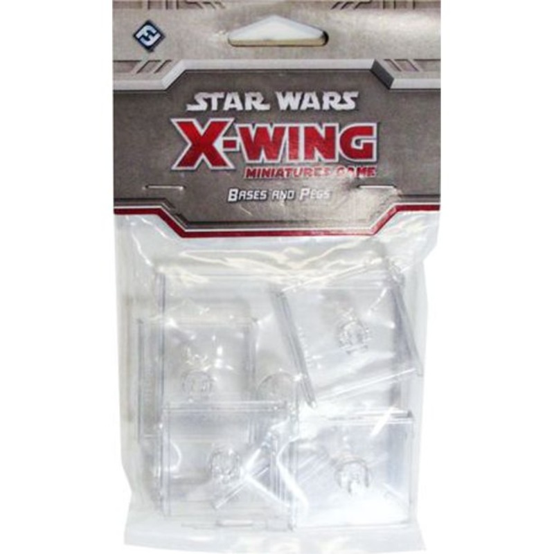 Star Wars X-Wing – Clear Bases And Pegs