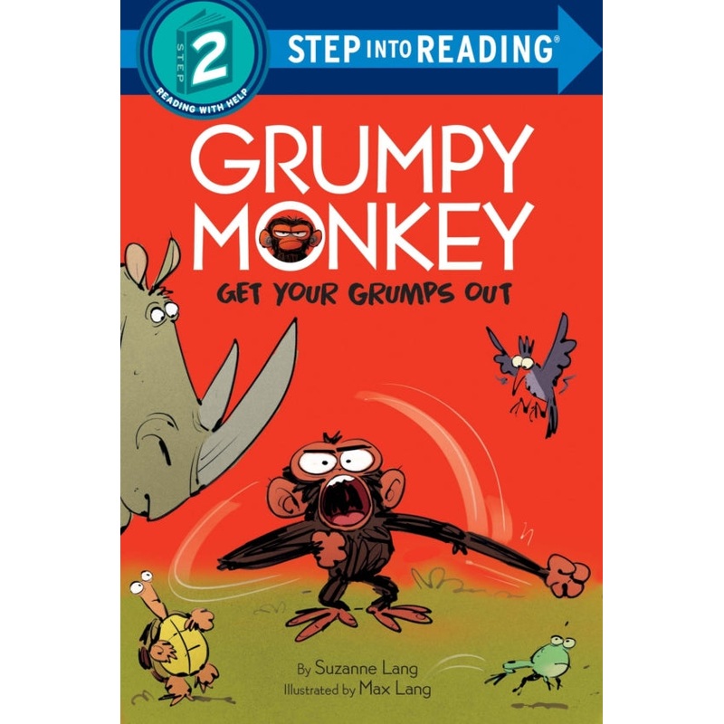 Step into Reading Step 2: Grumpy Monkey Get Your Grumps Out Book