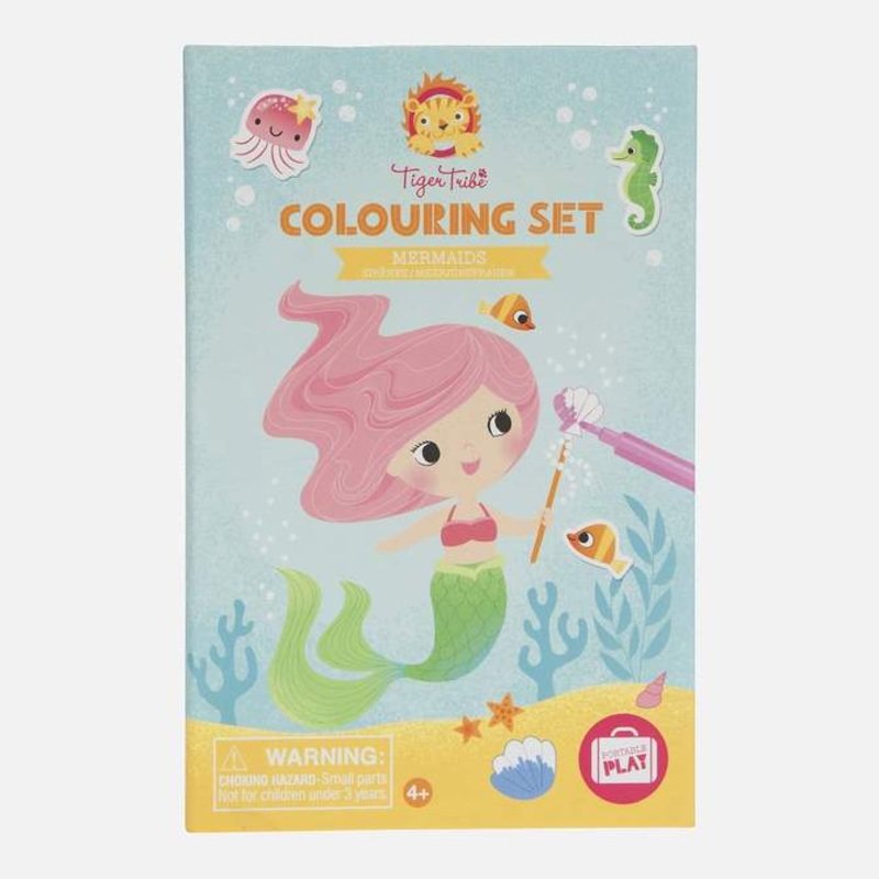 Tiger Tribe – Colouring Set – Mermaids