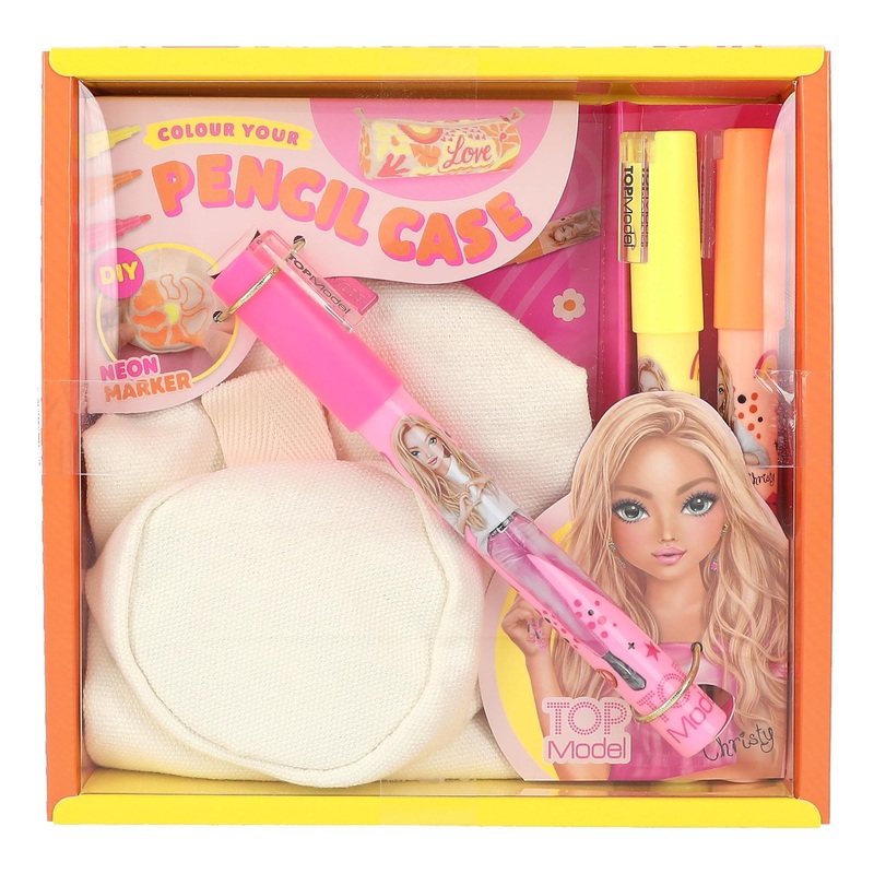 TopModel Colour Your Own Pencil Case