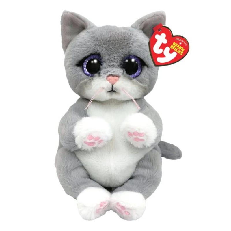 TY Beanie Bellies – Morgan Grey Cat
