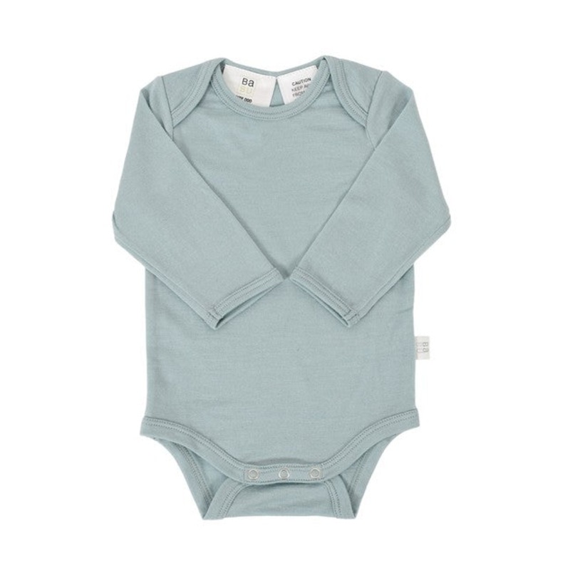 Babu | Merino Bodysuit Gum Drop