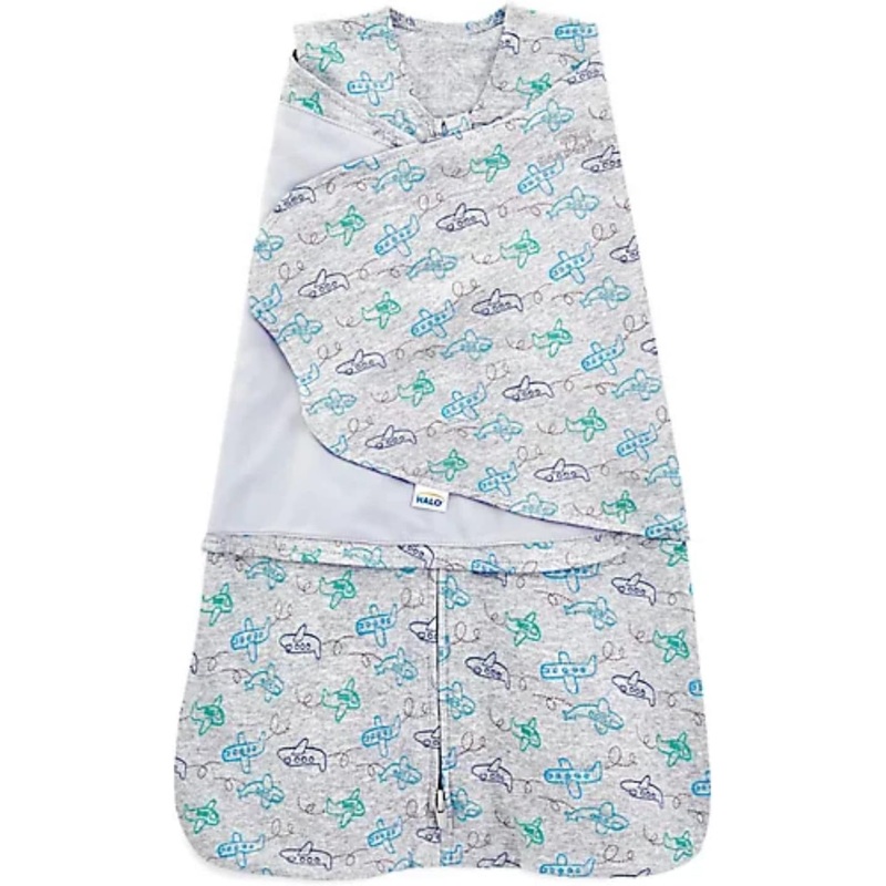 Halo Sleepsack Swaddle Cotton Planes 1.5 TOG