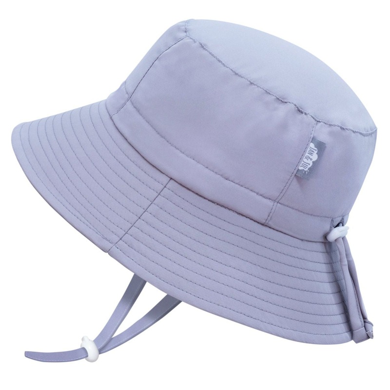 Jan & Jul Sun Hat Aqua Dry Bucket Grey