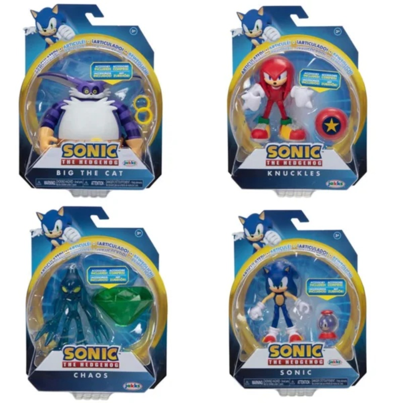 Sonic 4 Articulated Figure & Accessory Assorted