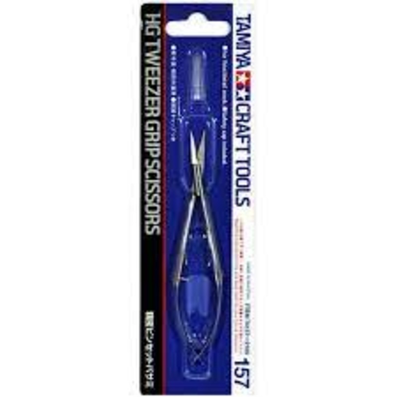 Tamiya Craft Tools HG Tweezer Grip Scissors