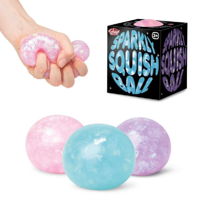 Tobar Sparkly Squish Ball
