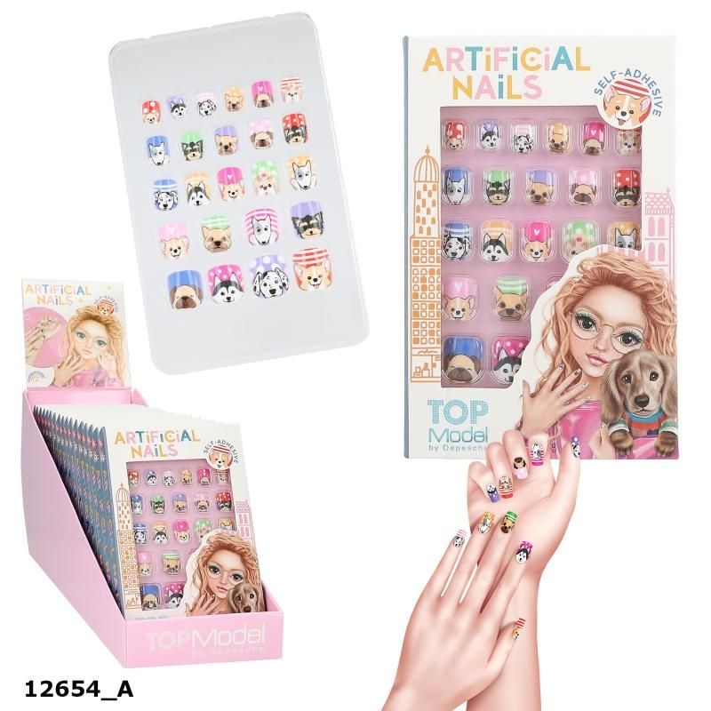 TopModel Artificial Nails Dogs