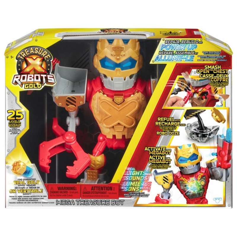 Treasure X Robots Gold – Mega Treasure Bot