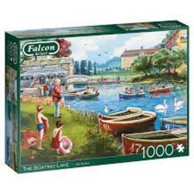 Boating on the River 1000pc