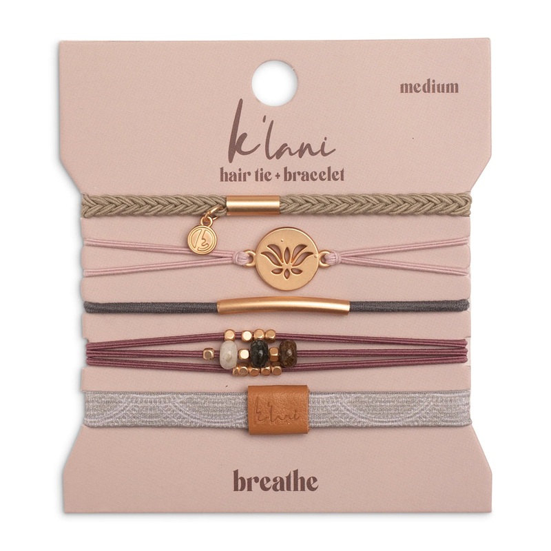 K’lani Hair Tie Bracelets – BREATHE