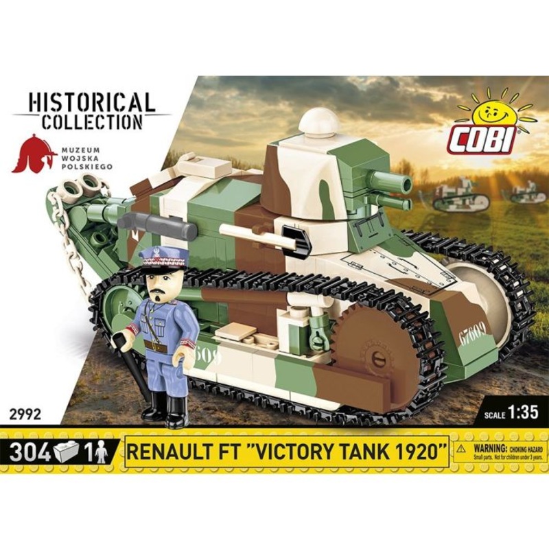 Cobi 2992 Renault FT Victory Tank 1920 1:35