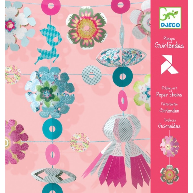 Djeco – Folding Art – Paper Chains (Garlands)