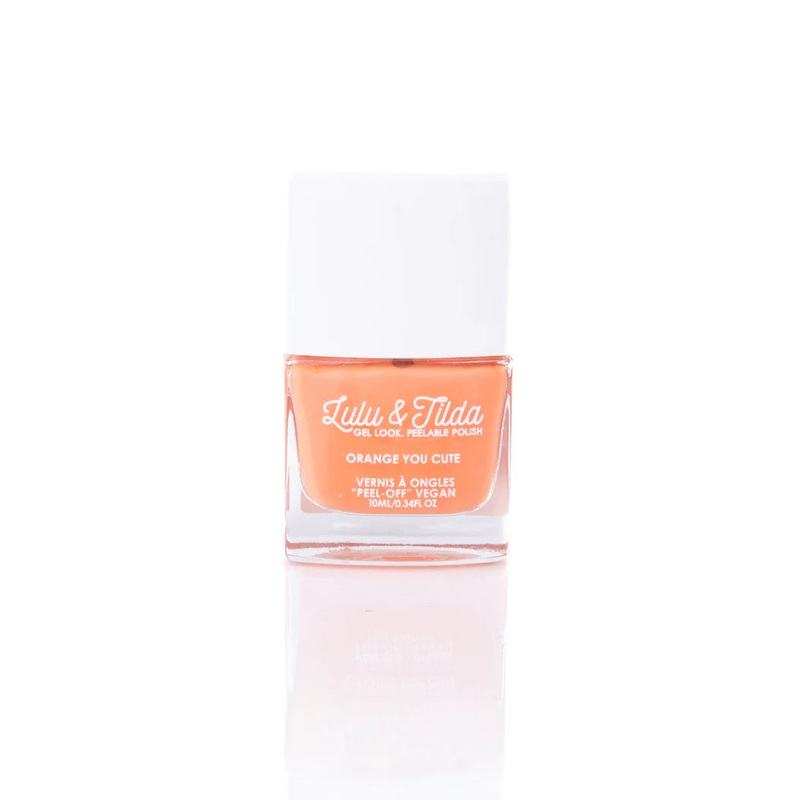 Great Pretenders 95107 Lula & Tilda Peelable Nail Polish – Orange You Cute