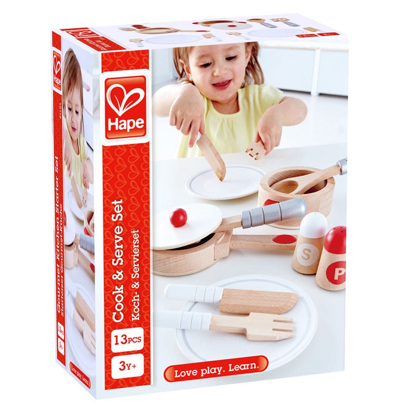 Hape E3150 Cook & Serve Set