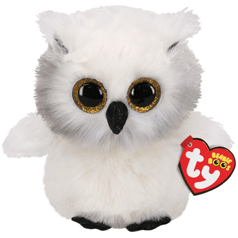TY Austin Owl Beanie Boo