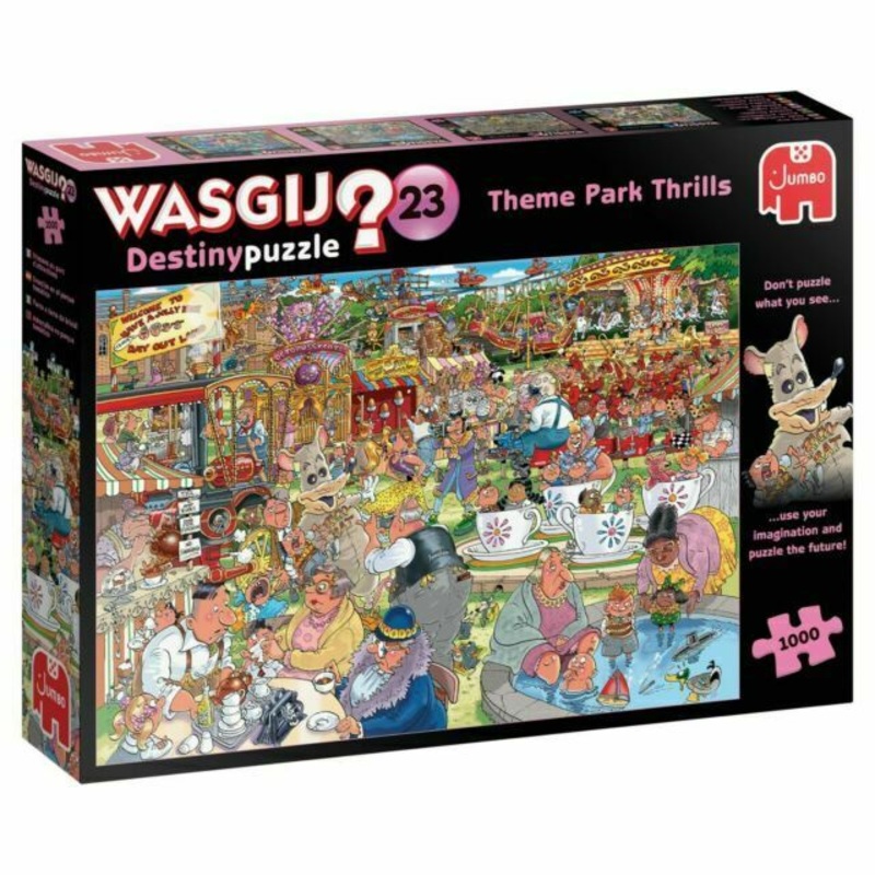 Wasgij 1000pc Theme Park Thrills