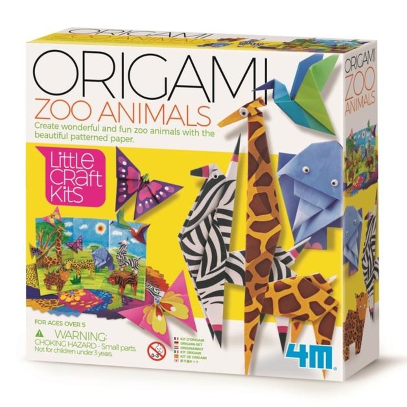 4M – Little Craft – Origami Zoo Animals