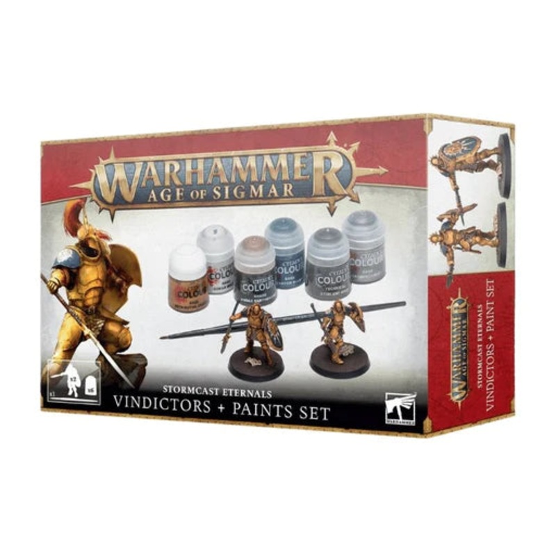 AOS Stormcast Eternals Vindictors & Paint Set 60-10