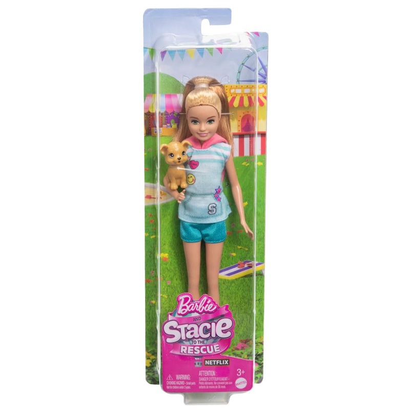 Barbie and Stacie To The Rescue – Stacie with Dog
