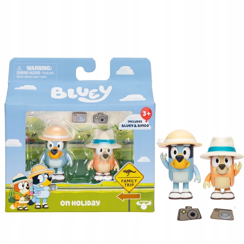 Bluey 2 Figure Pack – Bluey & Chucky