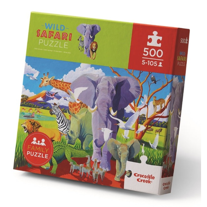 Crocodile Creek Puzzle – Wild Safari