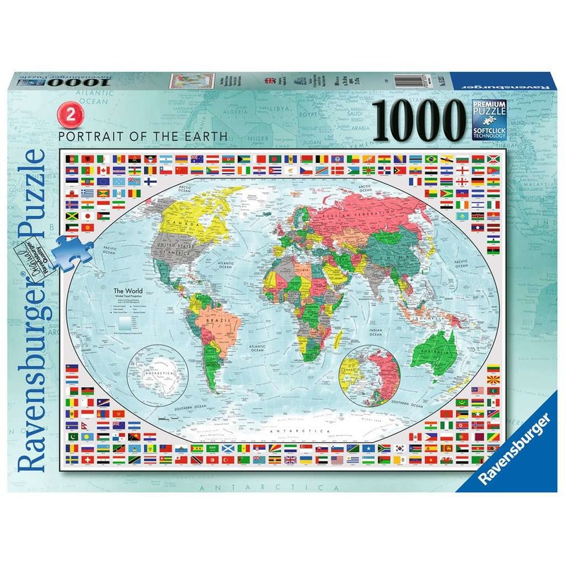 Ravensburger Portrait of the Earth 2 1000 Piece Jigsaw Puzzle