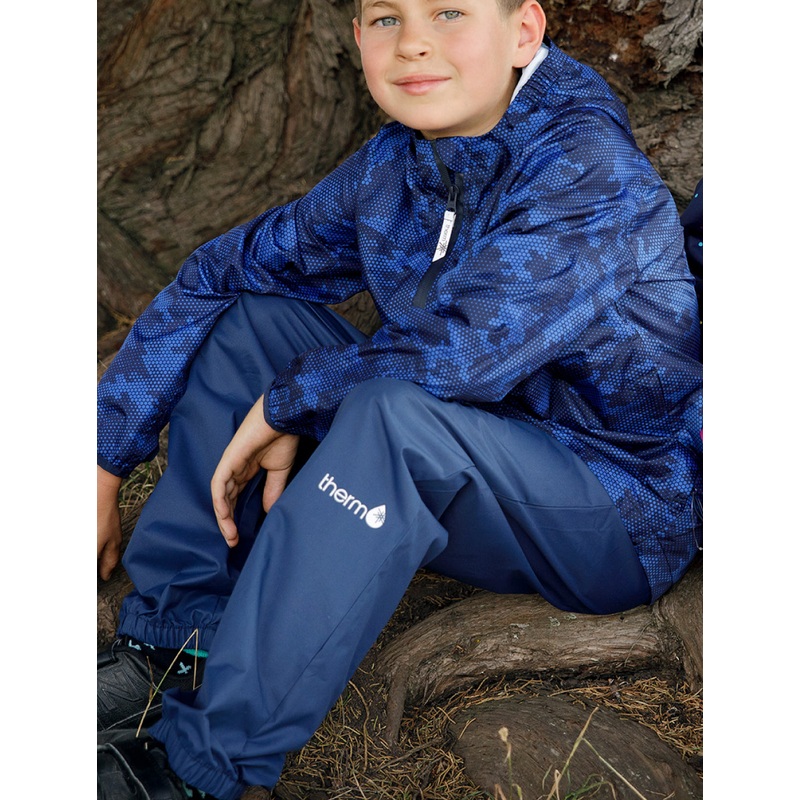 THERM | Splash Pants – Navy | Waterproof Windproof Eco