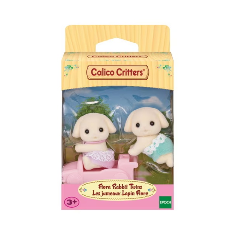 Calico Critters 2160 Flora Rabbit Twins