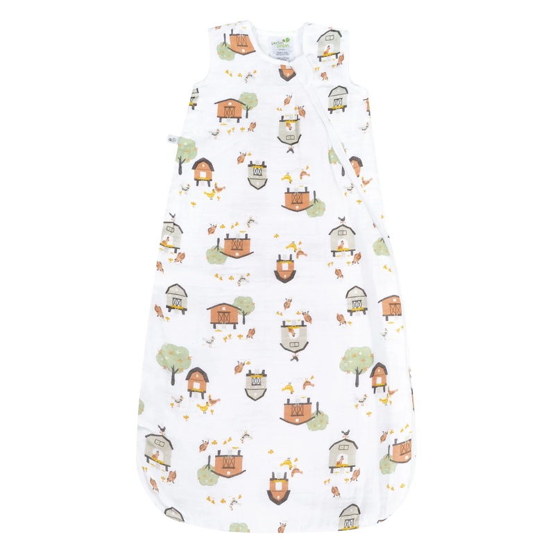 Perlimpinpin Cotton Muslin Sleep Bag 0.7 TOG Farm