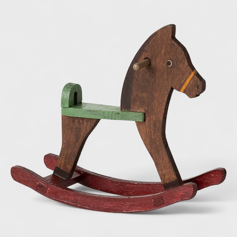 Rocking horse Mouse | Dark brown