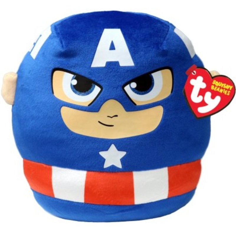 TY Squishy Beanies – Captain America