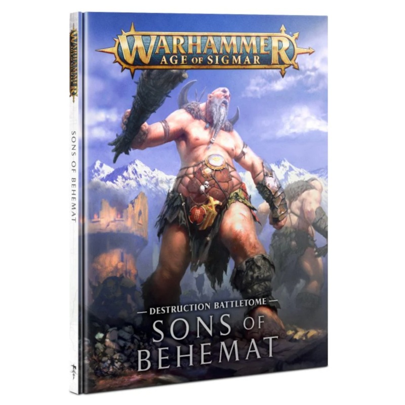 AOS Destruction Battletome Sons of Behemat
