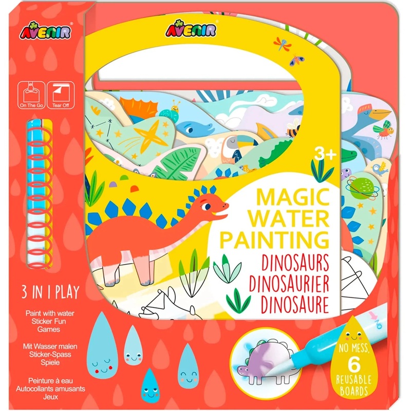 Avenir | Magic Water Painting – Dinosaurs