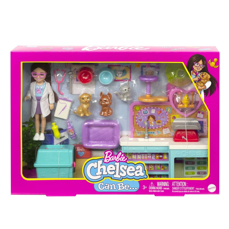 Barbie Chelsea Pet Vet Playset