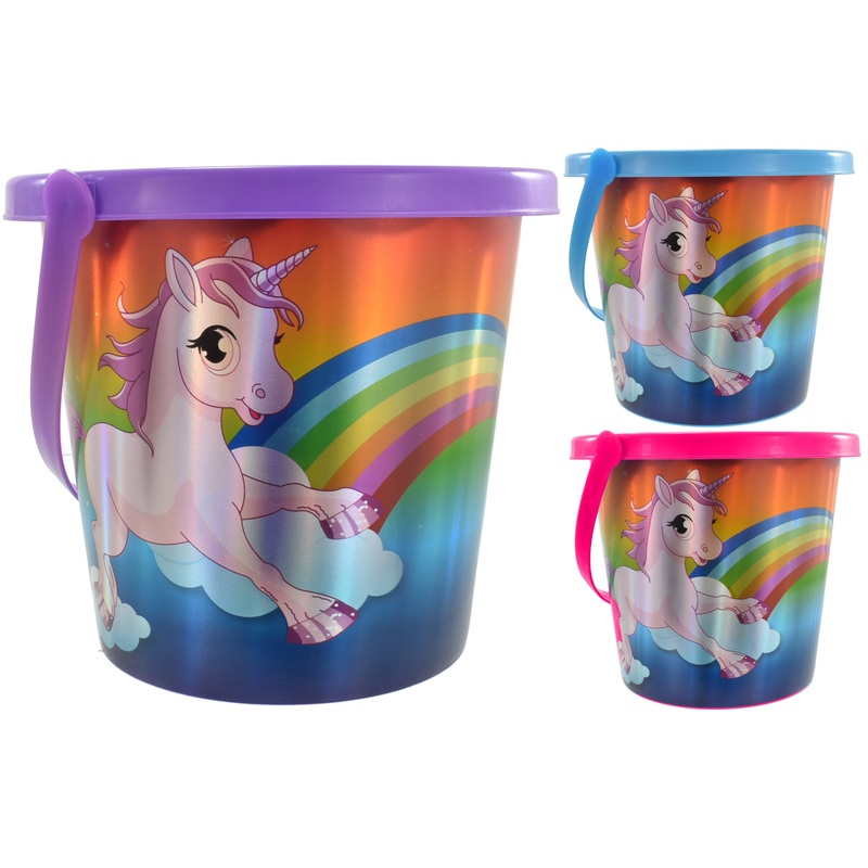 BUCKET UNICORN 19 CM