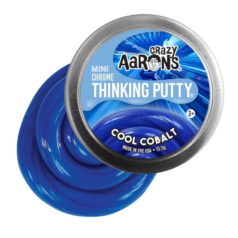 Crazy Aaron’s Putty – Cool Cobalt, 5cm, mini-tin