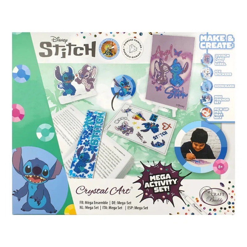 Crystal Art – Stitch Mega Activity Set